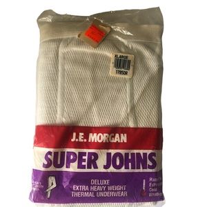 New Vintage JE Morgan Super Johns Thermal Long Pant